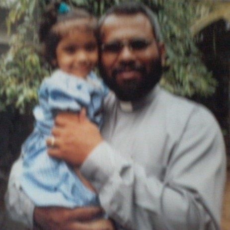 With my daughter - 2001